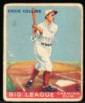 1933 Goudey Baseball- #42 Eddie Collins, Red Sox