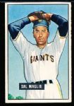 1951 Bowman Bb- #127 Sal Maglie, Giants