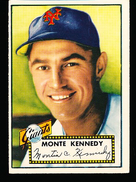 1952 Topps Bb- #124 Kennedy, Giants