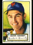 1952 Topps Bb- #124 Kennedy, Giants