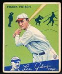 1934 Goudey Baseball- #13 Frank Frisch, Cardinals
