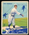 1934 Goudey Baseball- #24 Ray Benge, Brooklyn