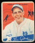 1934 Goudey Baseball- #33 Don Hurst, Phillies