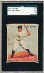 1933 Goudey Baseball- # 160 Lou Gehrig, Yankees- SGC 20 (Fair 1.5)