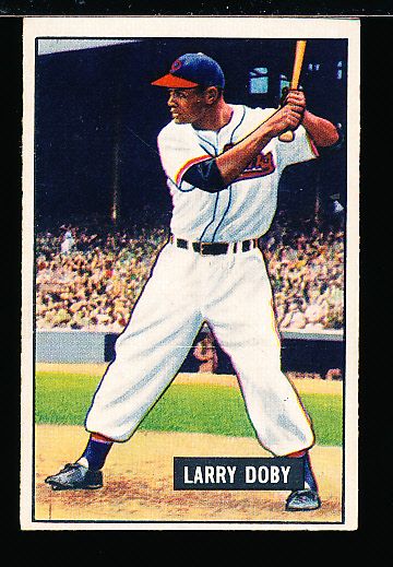 1951 Bowman Bb- #151 Larry Doby, Indians