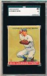 1933 Goudey Baseball- #158 Moe Berg, Washington- SGC 40 (Vg 3)