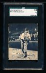 1934-36 Batter Up Baseball- #81 Thomas Bridges, Tigers- SGC 60 (Ex 5)