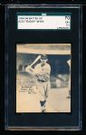 1934-36 Batter Up Baseball- #133 Buddy Myer, Senators- SGC 70 (Ex+ 5.5)