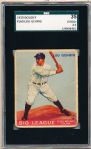 1933 Goudey Baseball- #160 Lou Gehrig, Yankees- SGC Good+ 2.5