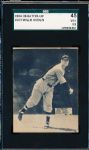 1934-36 Batter Up Baseball- #103 Willis Hudlin, Indians- SGC 45 (Vg+ 3.5)- Hi#