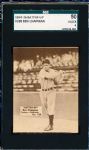 1934-36 Batter Up Baseball- #188 Ben Chapman, Yankees- SGC 50 (Vg-Ex 4)- Hi#