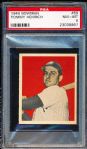 1949 Bowman Bb- #69 Tommy Henrich, Yankees- PSA Nm-Mt 8 – Cream colored back