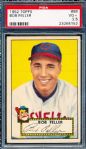 1952 Topps Baseball- #88 Bob Feller, Indians- PSA VG+ 3.5 
