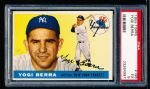 1955 Topps Baseball- #198 Yogi Berra, Yankees- PSA Ex 5 