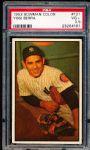 1953 Bowman Baseball Color- #121 Yogi Berra, Yankees- PSA Vg+ 3.5 