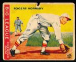 1933 Goudey Bb- #119 Rogers Hornsby