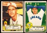 1952 Topps Bb- 2 White Sox Cards
