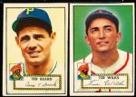 1952 Topps Bb- 2 Pirates Cards