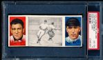 1912 T202 Hassan Triple Folder- “Easy for Larry” - Merkle/ Doyle - PSA Vg-Ex 4