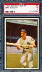 1953 Bowman Baseball Color- #9 Phil Rizzuto, Yankees- PSA Ex 5 
