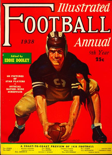 1938 Football Illustrated Magazine