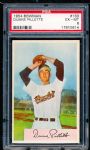 1954 Bowman Baseball- #133 Duane Pillette, Orioles- PSA Ex-Mt 6 -