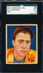 1934-36 Diamond Stars Bb- #102 Van Mungo, Brooklyn- SGC 20 (Fair 1.5)