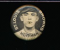 1910-12 P2 Sweet Caporal Baseball Pin- Danny Hoffman, St. Louis Browns