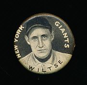 1910-12 P2 Sweet Caporal Baseball Pin- Hooks Wiltse, NY Giants
