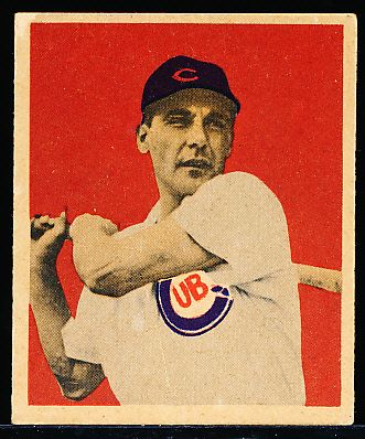 1949 Bowman Bb- #6 Phil Cavaretta, Cubs
