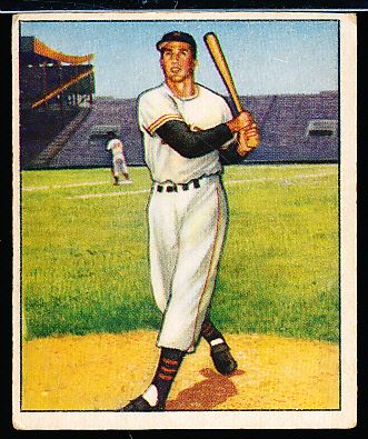 1950 Bowman Bb- #28 Bobby Thomson, Giants