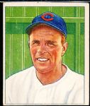 1950 Bowman Bb- #79 Johnny VanderMeer, Cubs