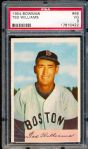 1954 Bowman Baseball- #66 Ted Williams- PSA Vg 3 