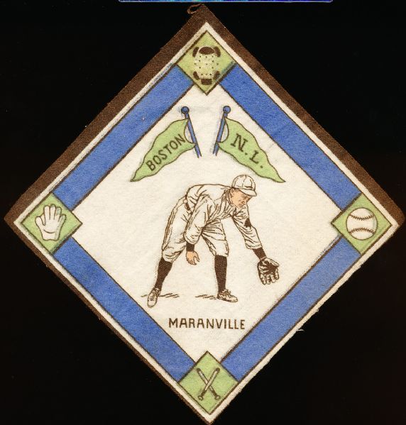 1914 B18 Blanket-Rabbit Maranville, Boston NL- White Infield Version