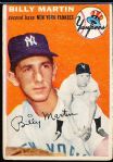 1954 Topps Baseball- #13 Billy Martin, Yankees