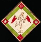 1914 B18 Blanket- Jeff Tesreau, New York NL- Green Base Paths Version