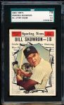 1961 Topps Baseball- #568 Bill Skowron All Star- SGC 70 (Ex+ 5.5)- Hi#.