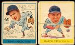 1938 Goudey Bb Heads Up- 2 Diff.
