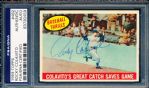 1959 Topps Bsbl. #462 Rocky Colavito Baseball Thrills- Autographed- PSA/DNA Slabbed/ Certified