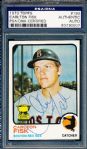 1973 Topps Bsbl. #193 Carlton Fisk, Red Sox- Autographed- PSA/DNA Slabbed/ Certified