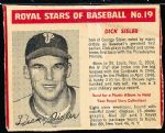 1950-52 Royal Deserts- #19 Dick Sisler, Phillies