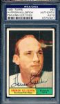 1961 Topps Bsbl. #80 Harmon Killebrew, Twins- Autographed- PSA/DNA Certified/ Slabbed