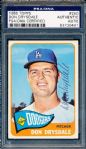 1965 Topps Bsbl. #260 Don Drysdale, Dodgers- Autographed- PSA/DNA Certified/ Slabbed
