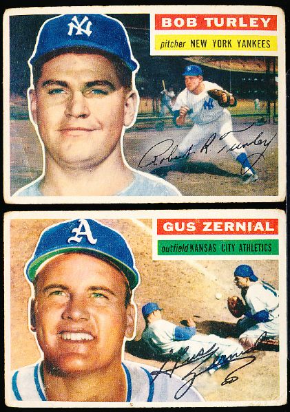 1956 Topps Bb- 15 Diff.
