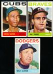 1964 Topps Bb- 3 Diff. 