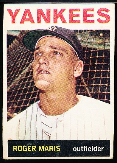 1964 Topps Bb- #225 Roger Maris, Yankees