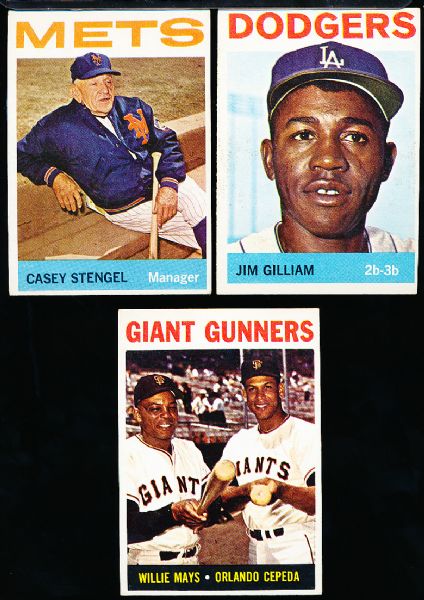 1964 Topps Bb- 3 Diff.