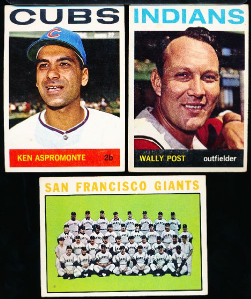 1964 Topps Bb- 25 Diff.