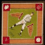 1914 B18 Blanket- King Cole, New York A.L.- Green Infield Version
