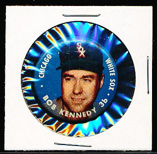 1956 Topps Baseball Pin- Bob Kennedy, White Sox